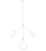 Origins of Light Trio Stick White Hanging Lamp