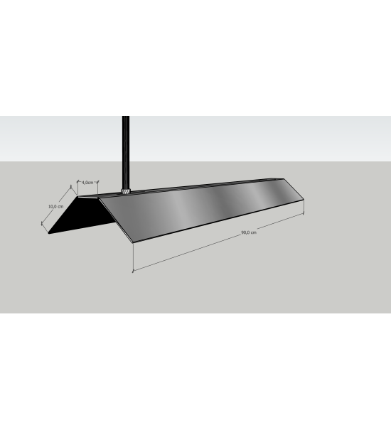 Lampa Origins L120 Stal nierdzewna