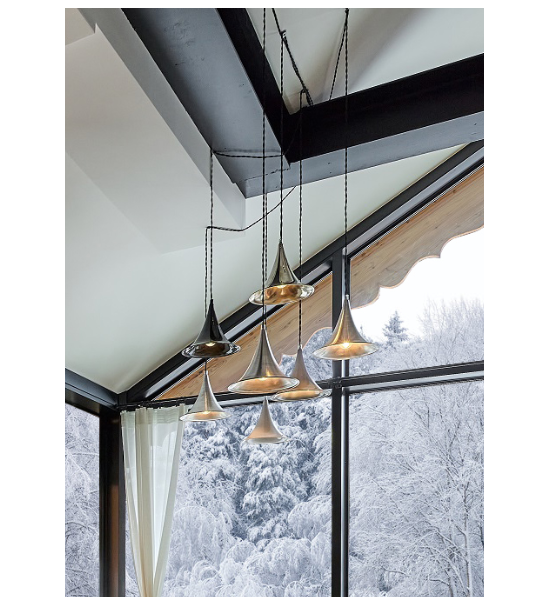 Origins of Light Solar Lamp Brushed Brass