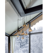 Origins of Light Solar Lamp Brushed Brass