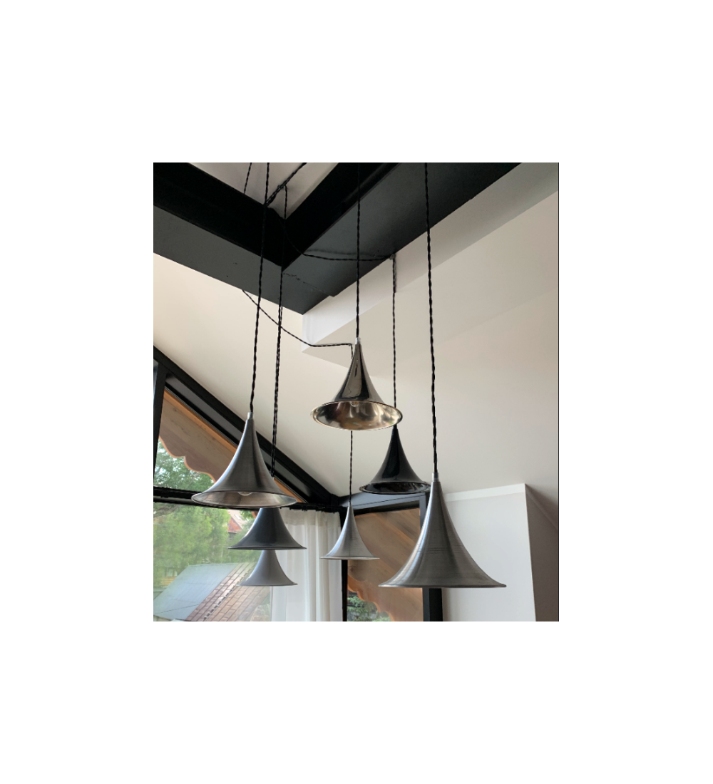 Origins of Light Solar Lamp Brushed Brass
