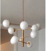 Origins of Light Solar Lamp Brushed Brass