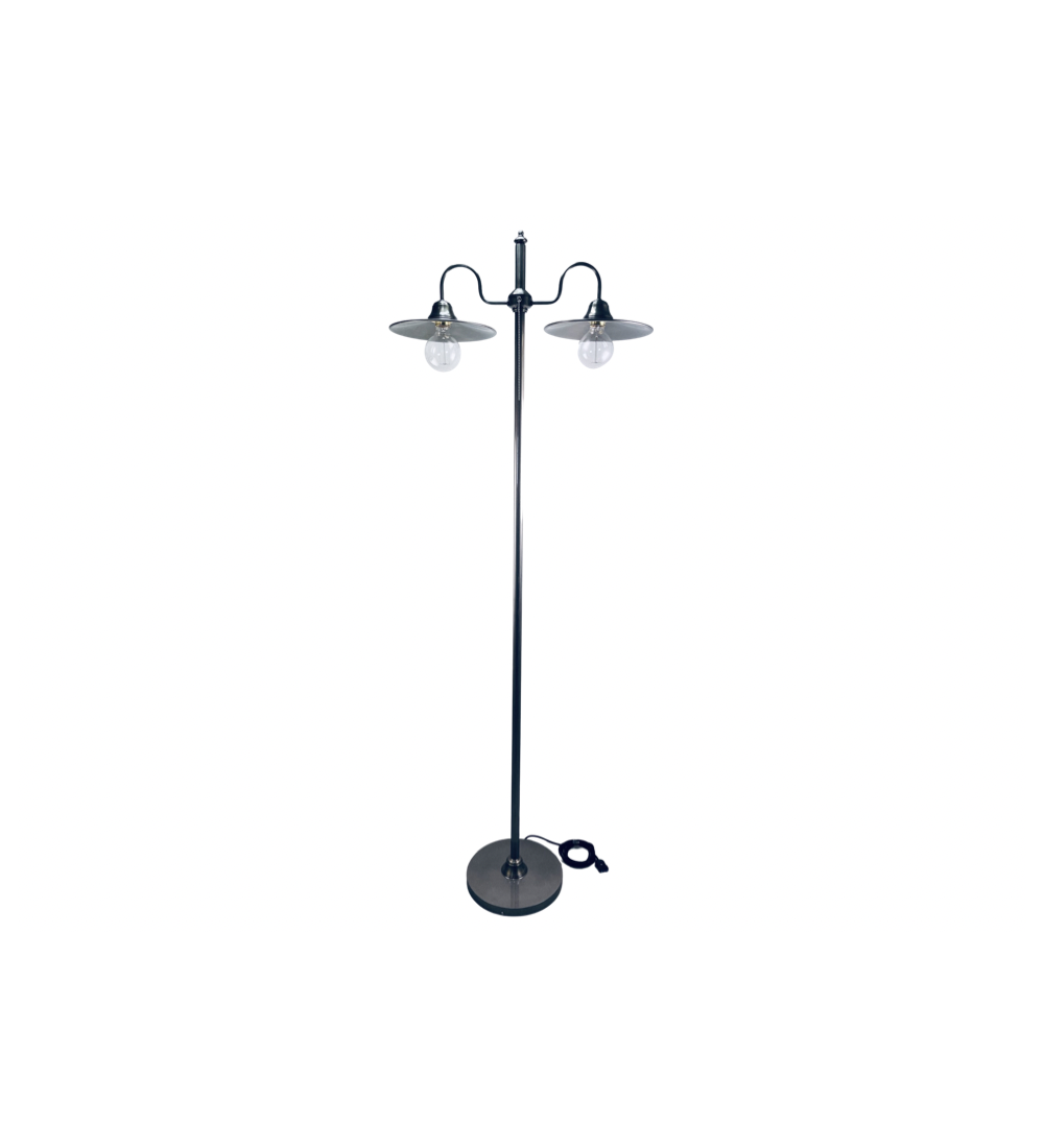 Floor lamp T53 Raw Steel