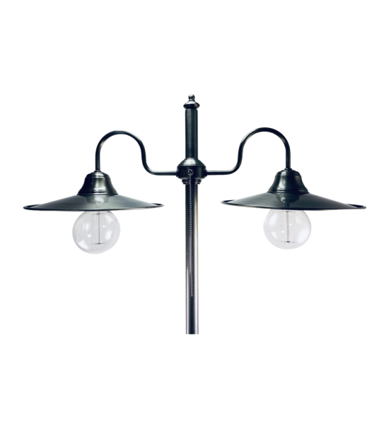 Lampa podłogowa T53 Stal Surowa