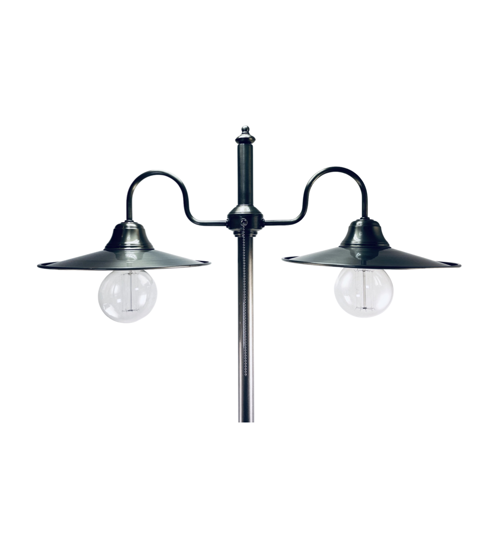Floor lamp T53 Raw Steel