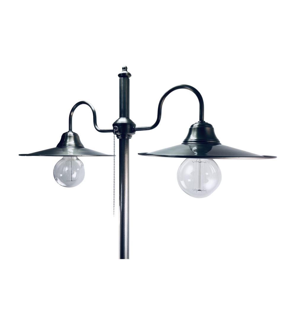 Floor lamp T53 Raw Steel