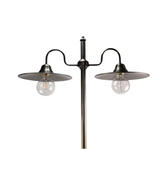 Floor lamp T53 Raw Steel