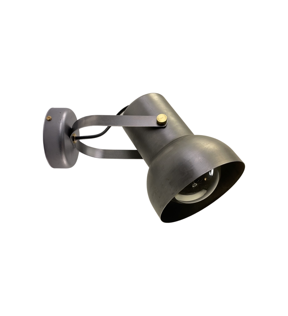 Wall Loft Lamp T16 Raw Steel