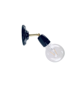 Wall Loft Lamp Ceramic Black