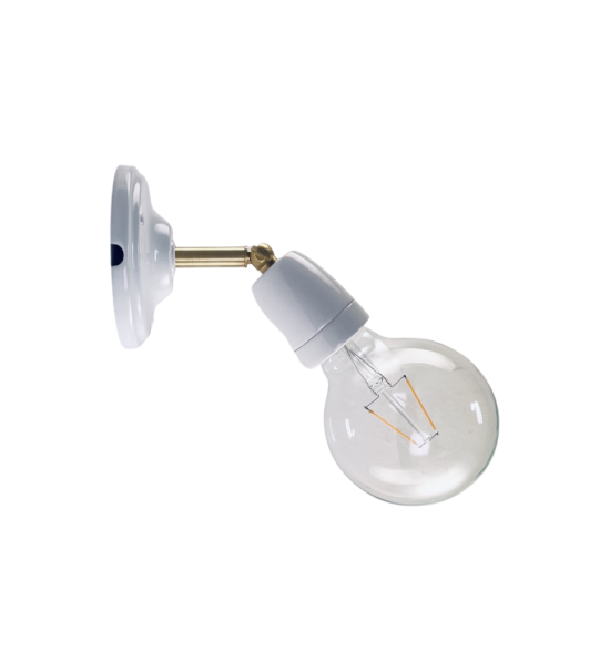 Wall Loft Lamp Ceramic White