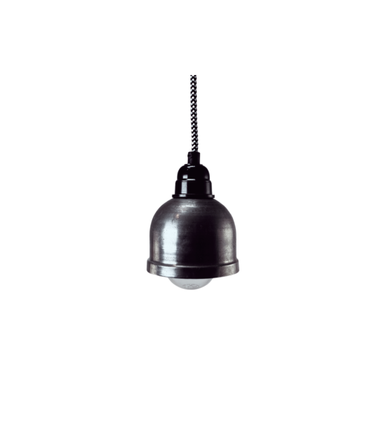 Lampa Origins Punk Surowa Stal + Bakelit