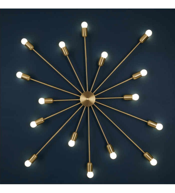 Wall Loft Lamp T61 Copper Coated