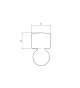 Wall Loft Lamp T25 Grey