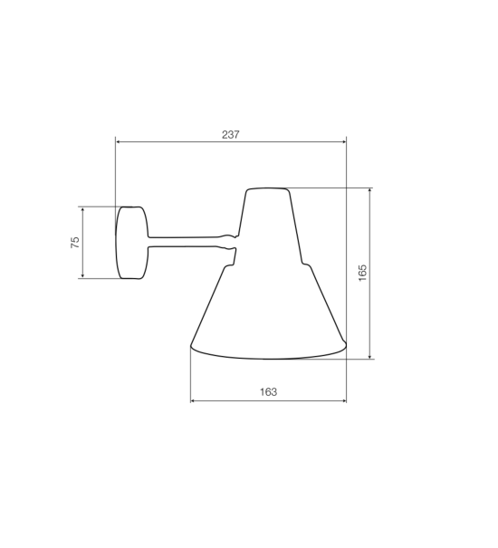 Wall Loft Lamp Pop Grey