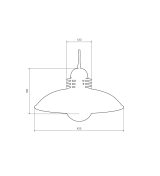 Lampa Origins of Light Soul 02B Czarna