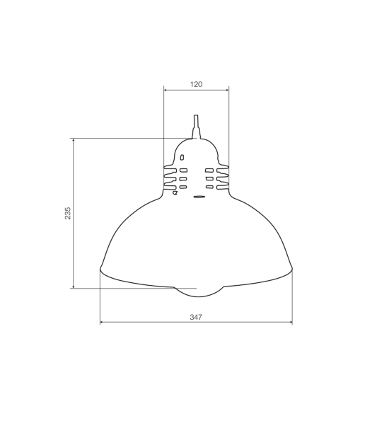 Lampa Origins Soul 04 Niebieska