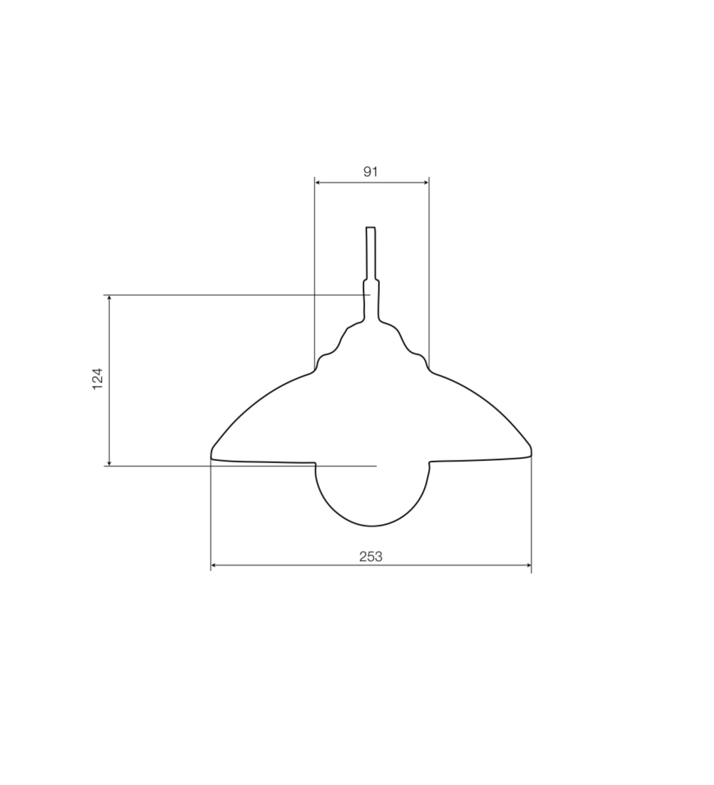 Lampa Origins Folk Czarna