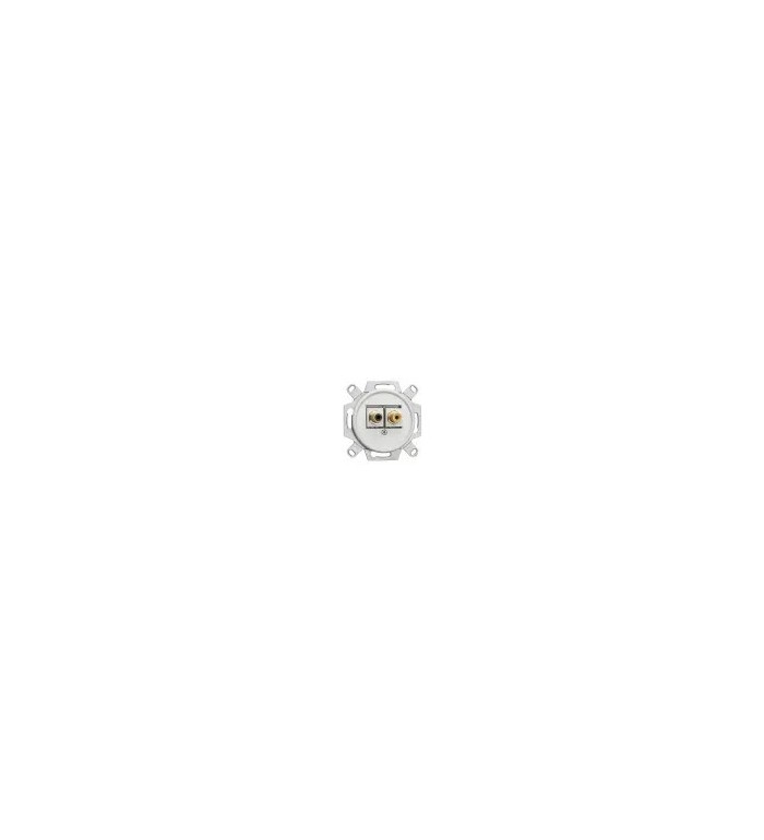 THPG 101351 Gniazdo Cinch żółte/czarne, duroplast