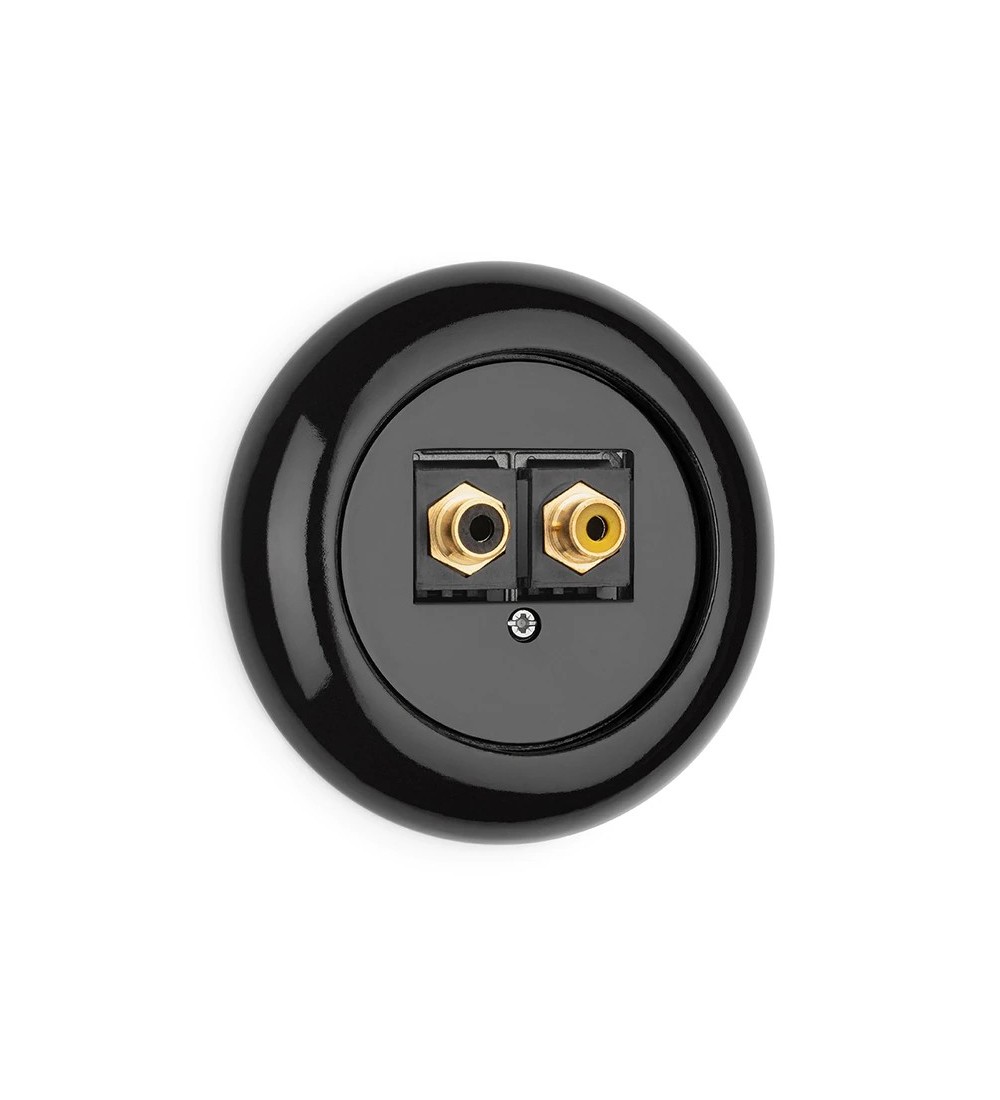 Złącze Cinch (RCA) 174041 + Ramka 174001