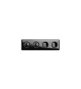 2 x Łącznik obrotowy 186883 + 2 x Gniazdko 173038 + Ramka 173091