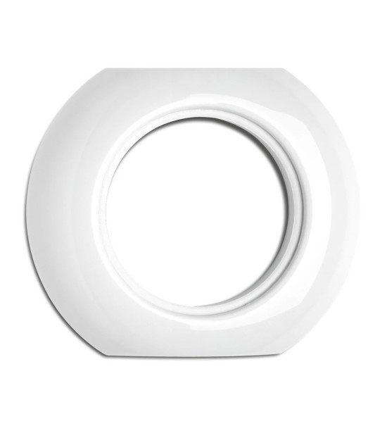 THPG 173087 Ramka środkowa do gniazdek oraz włączników porcelana biała