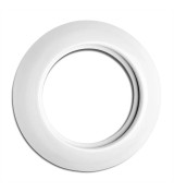 THPG 173086 Ramka pojedyncza do gniazd multimedialnych porcelana biała