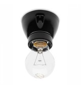 THPG 152649 Oprawa sufitowa porcelanowa E27 czarny — zdjęcie 2