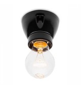THPG 152649 Oprawa sufitowa porcelanowa E27 czarny — zdjęcie 3