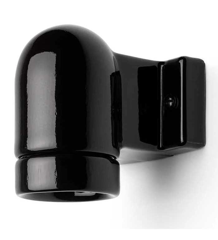 THPG 152650 Oprawa kątowa MINIMAL z czarnej porcelany
