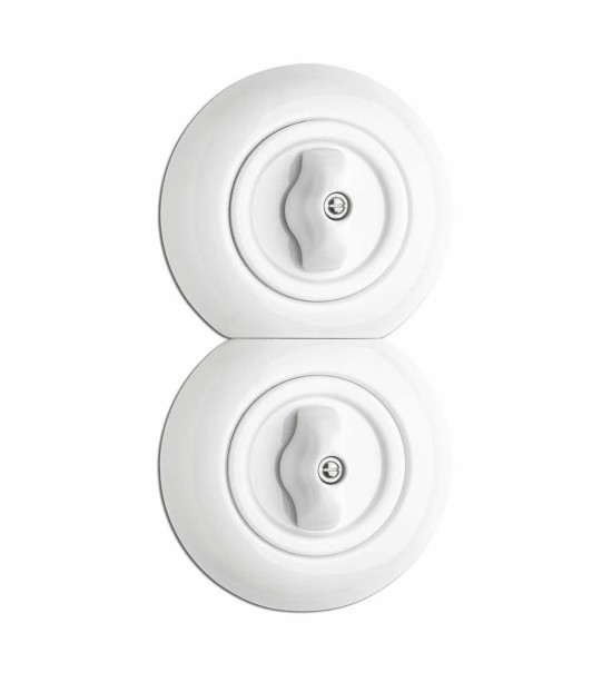 2 x Łącznik obrotowy 186880 + 2 x Ramka 173088