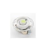 THPG 100977 Przycisk zwierny bez piktogramu fluorescencyjny porcelana biała — zdjęcie 3