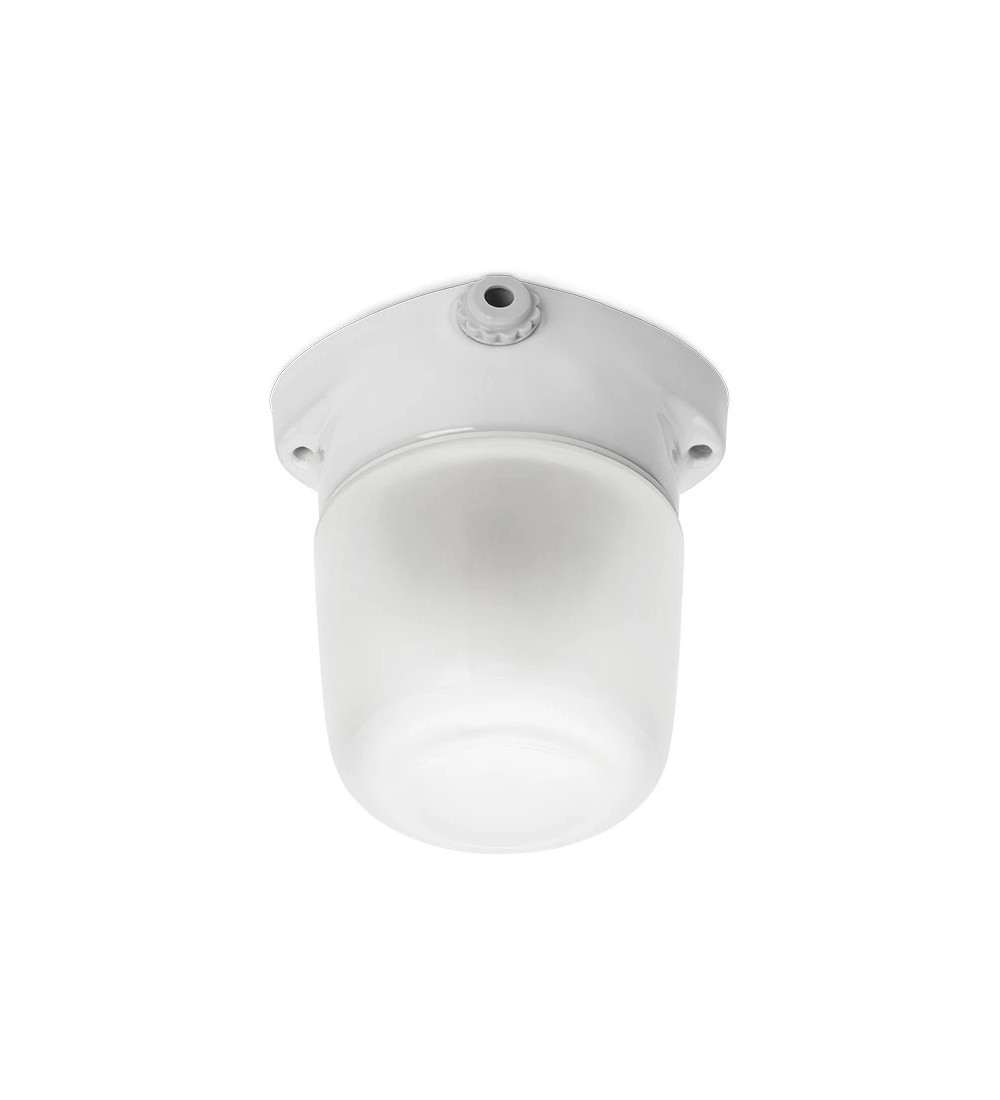 THPG 100753 LISILUX lampa sufitowa fi 95 biały, szkło matowe