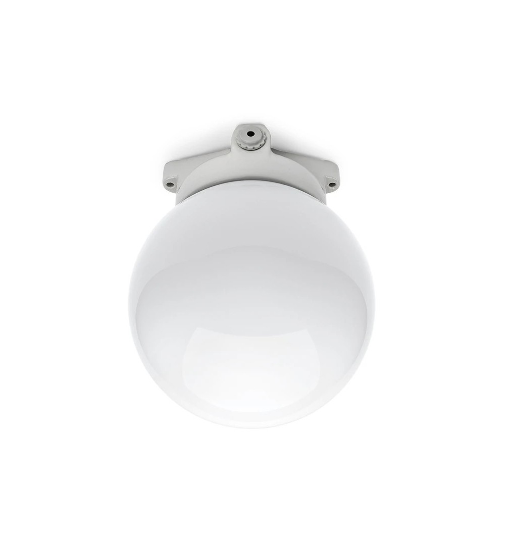 THPG 100781 Lampa sufitowa LISILUX biała XL, kula opalowa