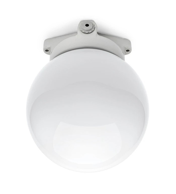 THPG 100781 Lampa sufitowa LISILUX biała XL, kula opalowa