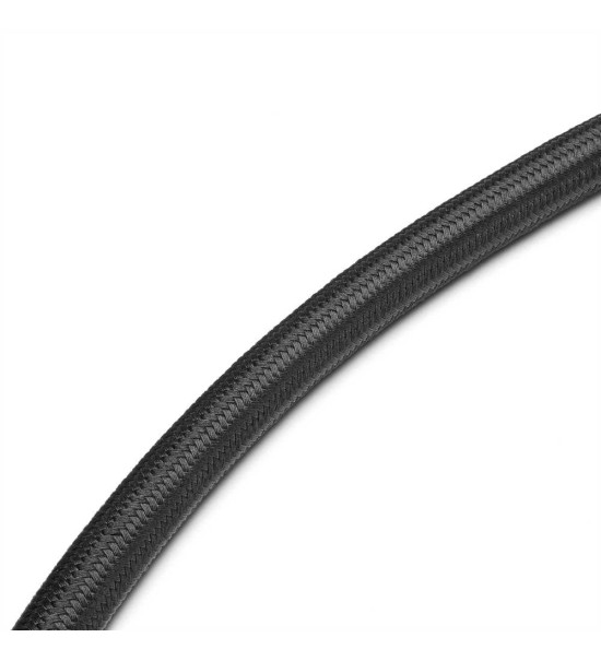 THPG 100834 Kabel w oplocie tekstylnym natynkowy 5 x 1,5 pięciożyłowy czarny