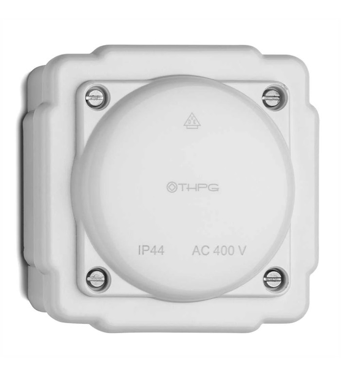 THPG 100923 Puszka natynkowa duroplast biała