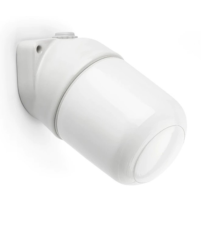 THPG 101274 Lampa ścienna LISILUX biała S, opalizowana