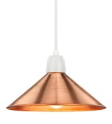 Lampa wisząca 101178 + Klosz miedziany 101214