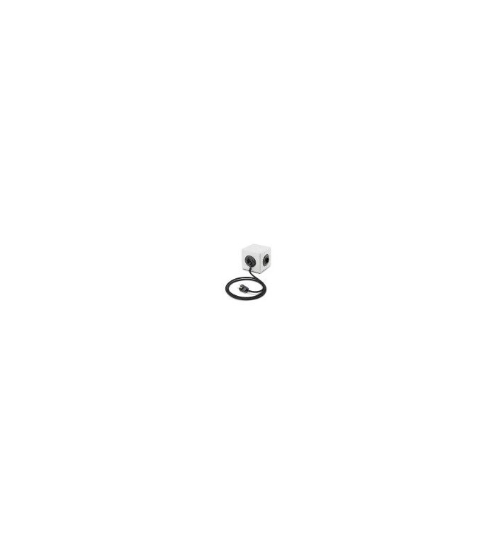THPG 101595 Kostka zasilająca z białej porcelany, poczwórna