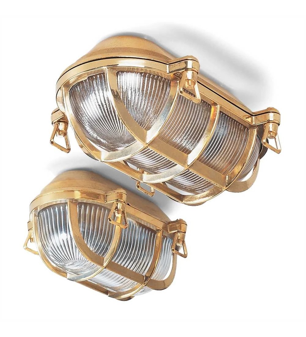 THPG 130749 Lampa piwniczna, mosiądz, duża