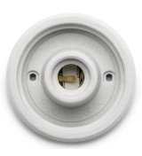THPG 177028 Podstawa sufitowa z białej porcelany L — zdjęcie 2