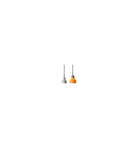 THPG 182252 Lampa wisząca z przepuszczającej światło porcelany 14 cm, z czarnym kablem — zdjęcie 4
