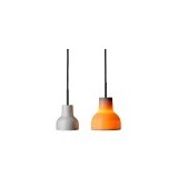 THPG 182252 Lampa wisząca z przepuszczającej światło porcelany 14 cm, z czarnym kablem — zdjęcie 4