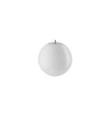 THPG 191003 Klosz kula do lampy wiszącej 30 cm biały wysoki połysk