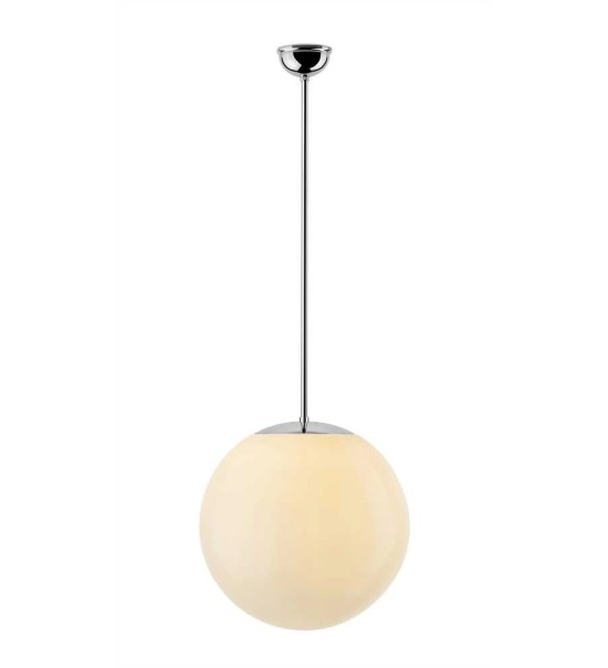 THPG 191003 Klosz kula do lampy wiszącej 30 cm biały wysoki połysk