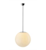 THPG 191003 Klosz kula do lampy wiszącej 30 cm biały wysoki połysk