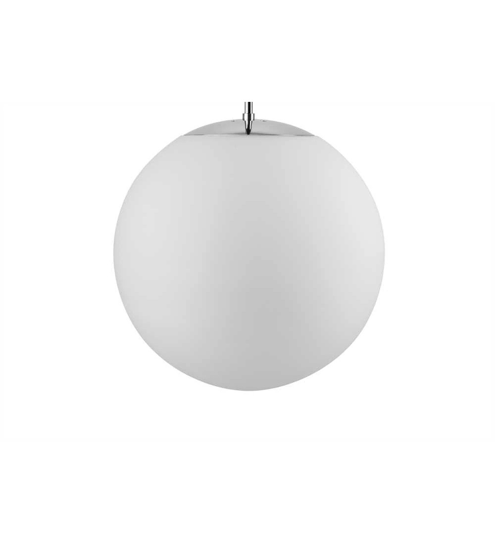 THPG 191004 Klosz kula do lampy wiszącej 30 cm biały satynowy