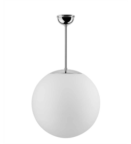 THPG 191004 Klosz kula do lampy wiszącej 30 cm biały satynowy