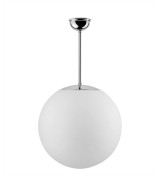 THPG 191004 Klosz kula do lampy wiszącej 30 cm biały satynowy