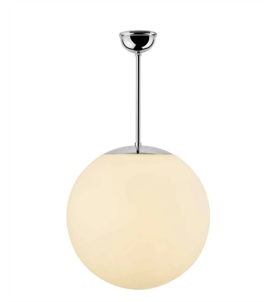 THPG 191004 Klosz kula do lampy wiszącej 30 cm biały satynowy